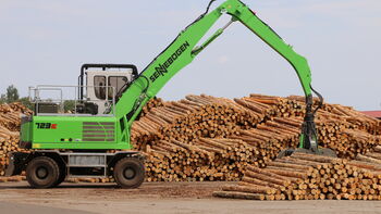 SENNEBOGEN 723 E Material handler for Pick and Carry timber handling
