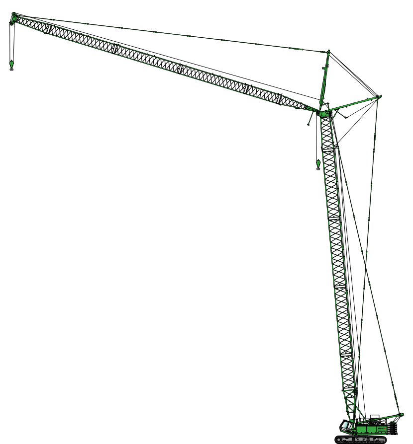 SENNEBOGEN 5500 G Crawler Crawler crane pictogram