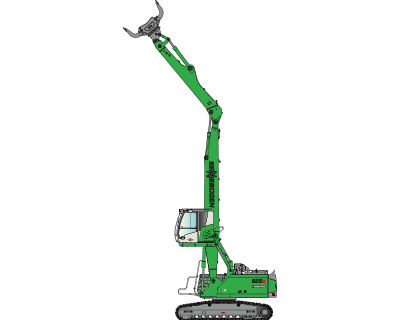 SENNEBOGEN 825 E Crawler compact material handler