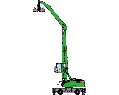 SENNEBOGEN 830 E Mobile MHD material handler