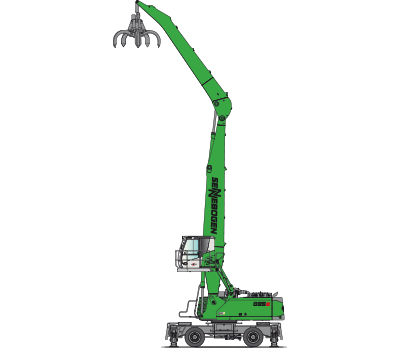 SENNEBOGEN 835 E Mobile Material handler