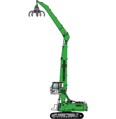 Umschlagbagger SENNEBOGEN 835 E Raupe