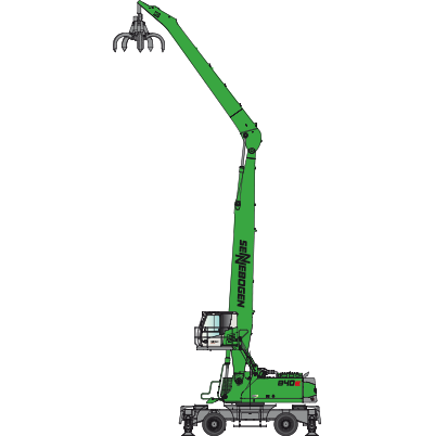 SENNEBOGEN 840 E Mobile material handler