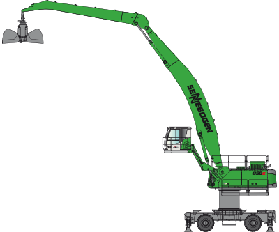 SENNEBOGEN 840 E Mobile pylon material handler