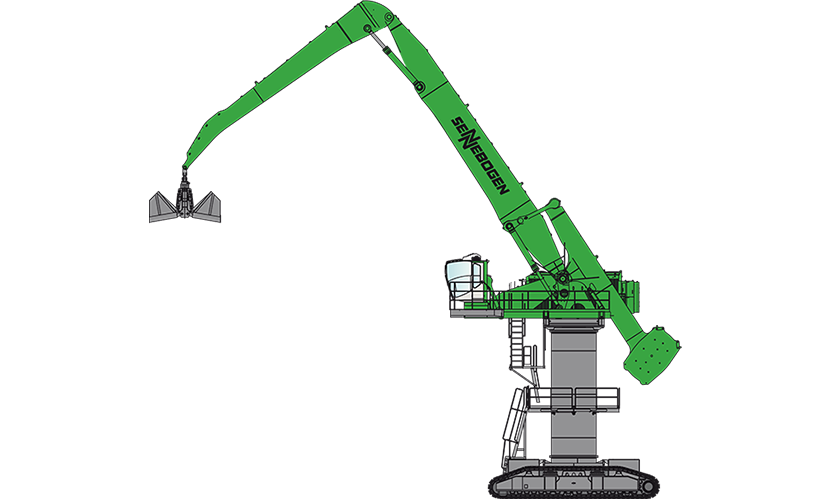SENNEBOGEN 880 EQ Balance Material handler pictogram