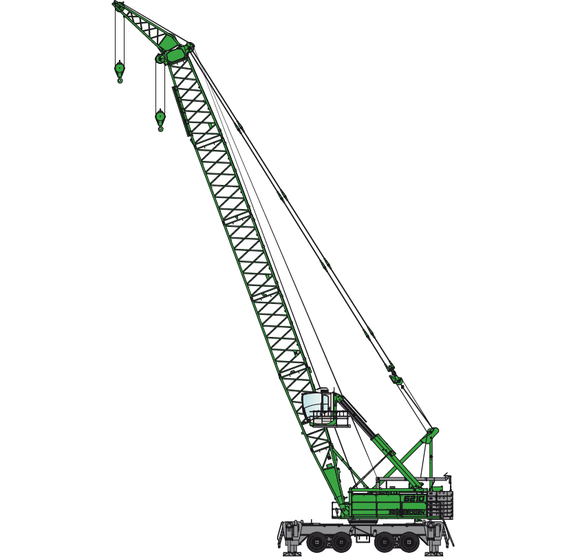 SENNEBOGEN 6130 E pictogram: Port crane for loading and unloading ships and for port handling