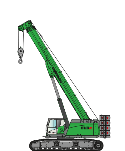 SENNEBOGEN Telescopic crane 6113