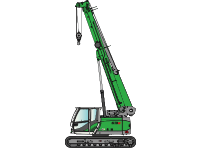 SENNEBOGEN 613 E Crawler Telecrane pictogram