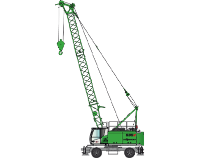 SENNEBOGEN 630 E HD Mobile Duty cycle crane / Hydro duty cycle crane / Dragline pictogram