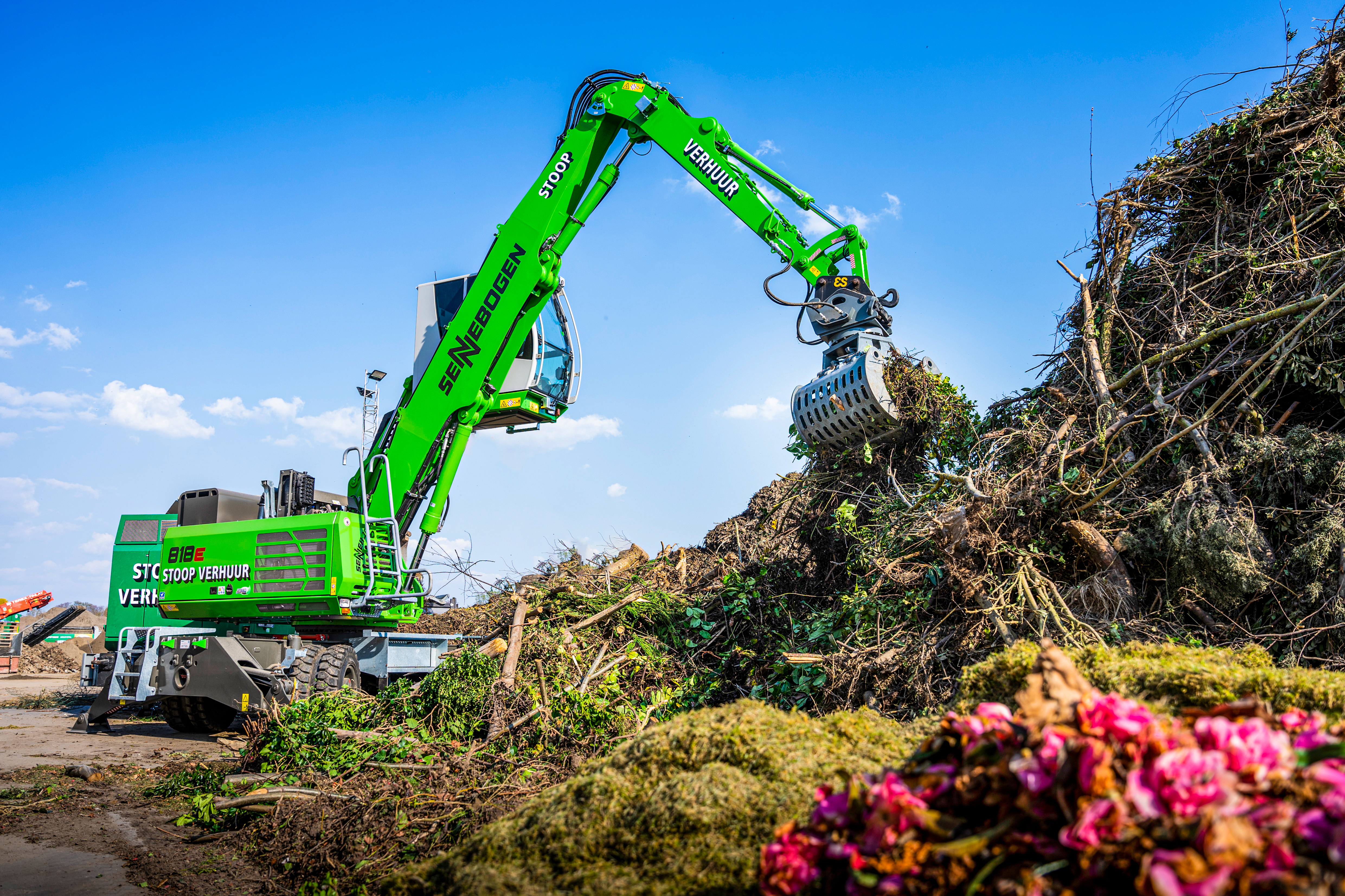 SENNEBOGEN 818 E series as an integral part of recycling