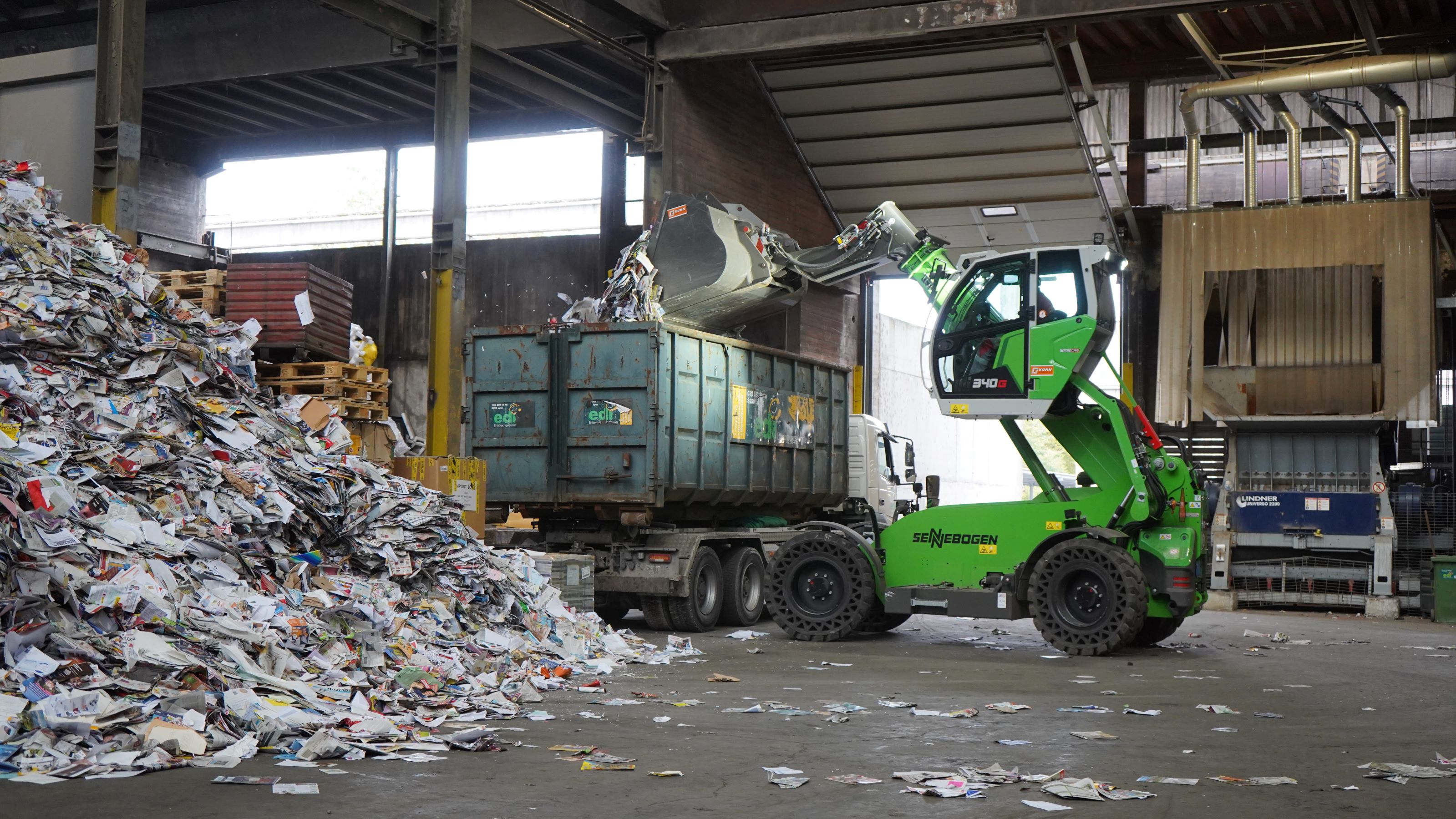Barab - Baustoffaufbereitungs- Und Recyclinganlage Bremerhaven Gmbh Multifunktionales Entsorgungskonzept für den Recyclingplatz