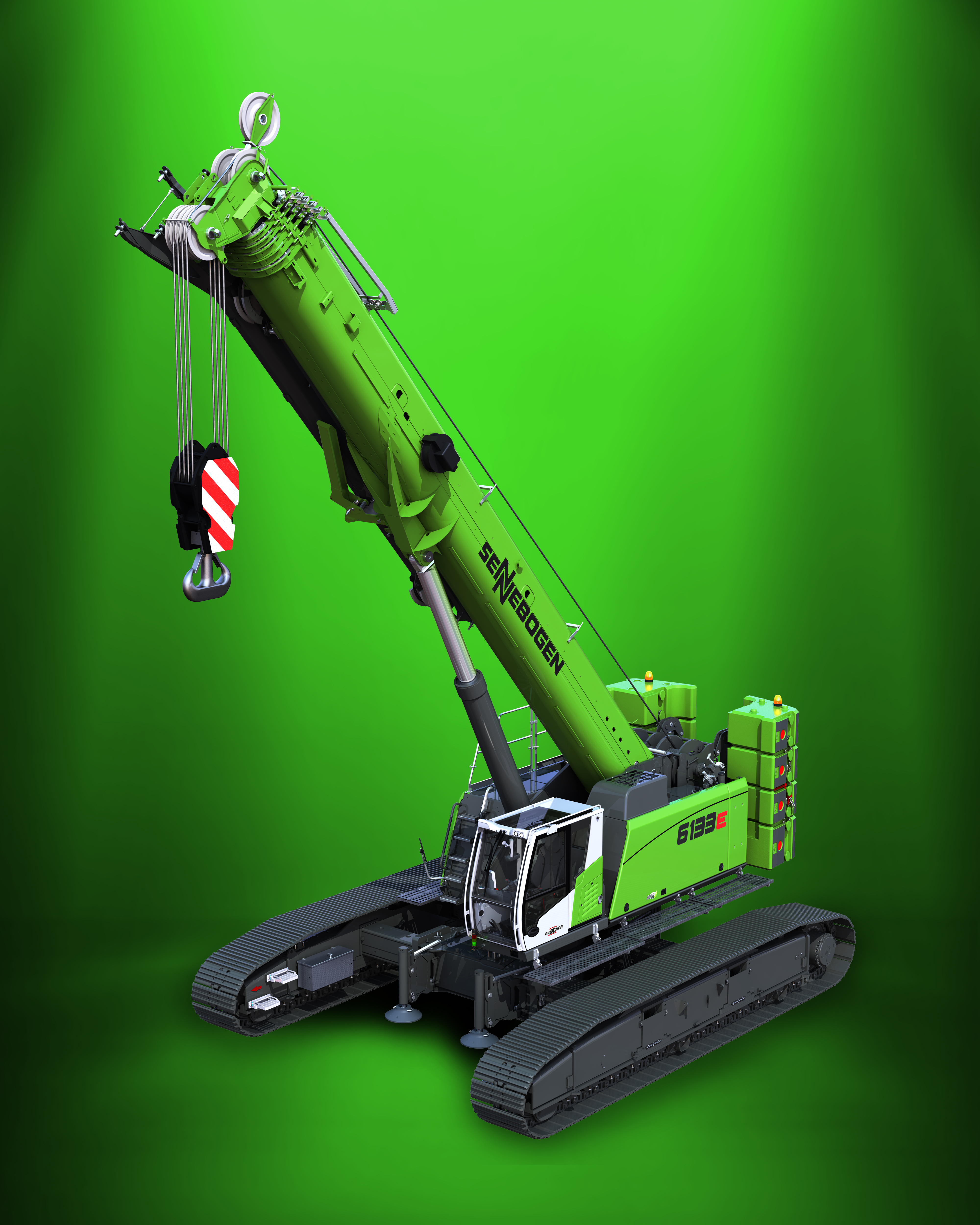 6133 E – the largest telescopic crane in SENNEBOGEN's range – new