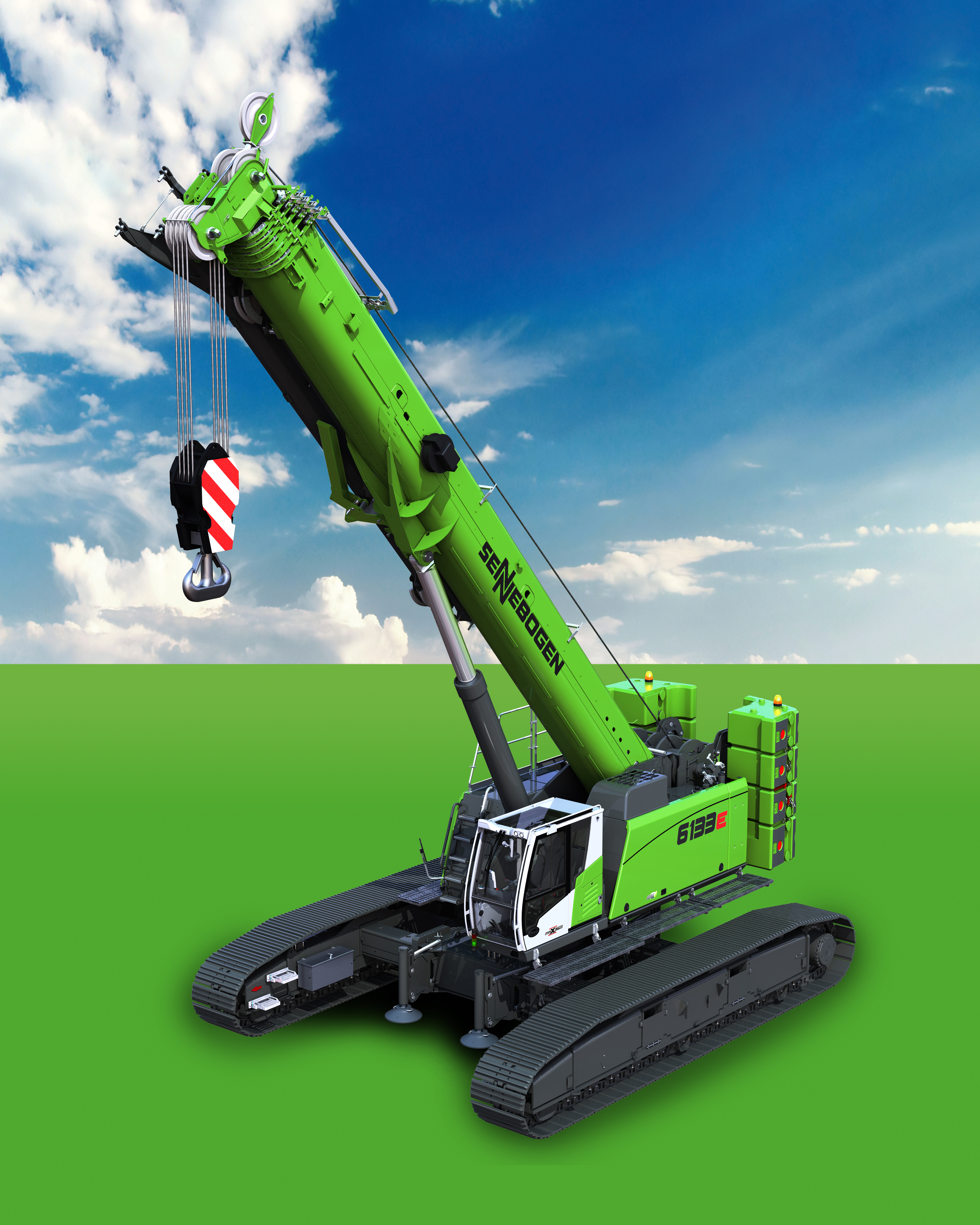 6133 E – the largest telescopic crane in SENNEBOGEN's range – new