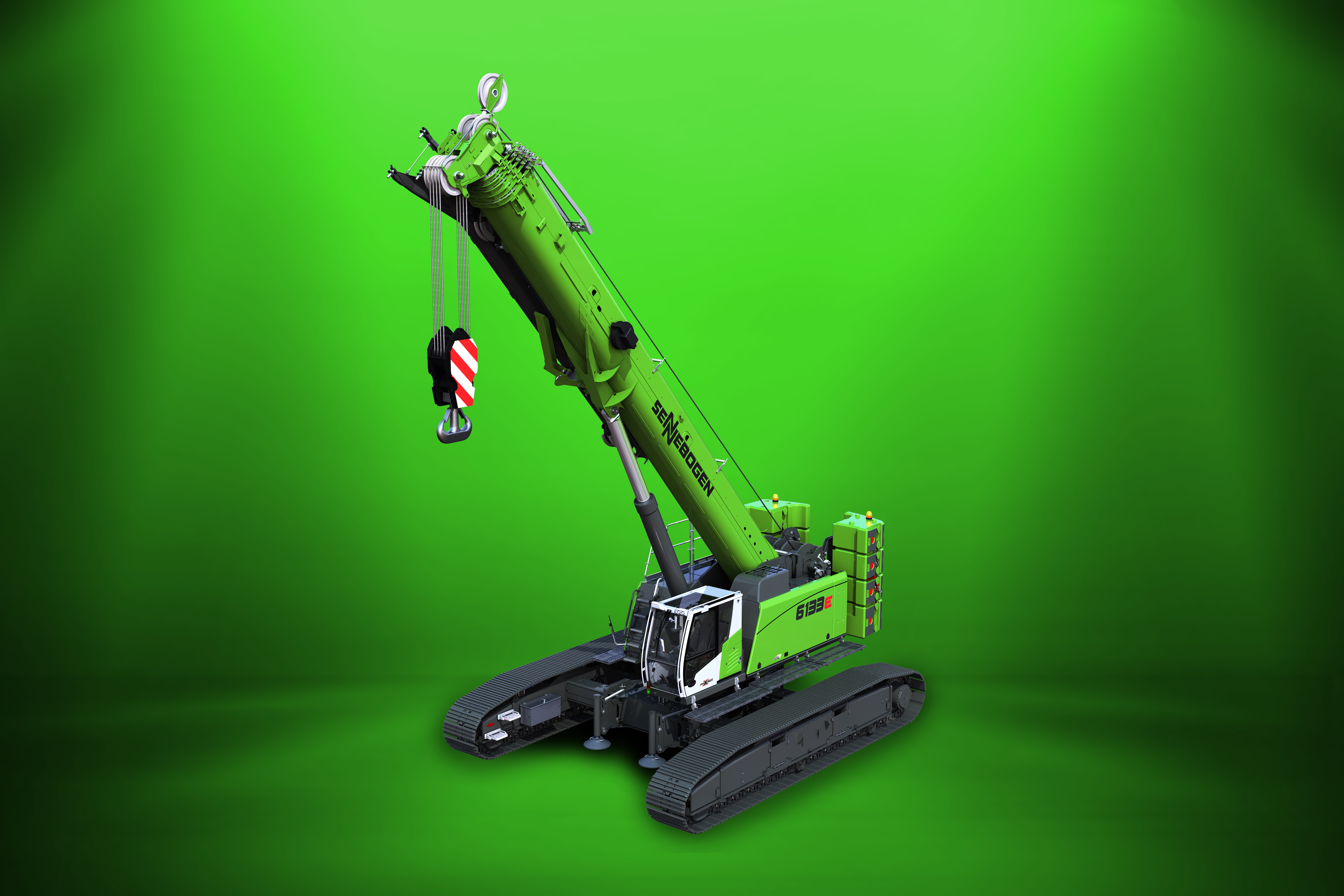 6133 E – the largest telescopic crane in SENNEBOGEN's range – new