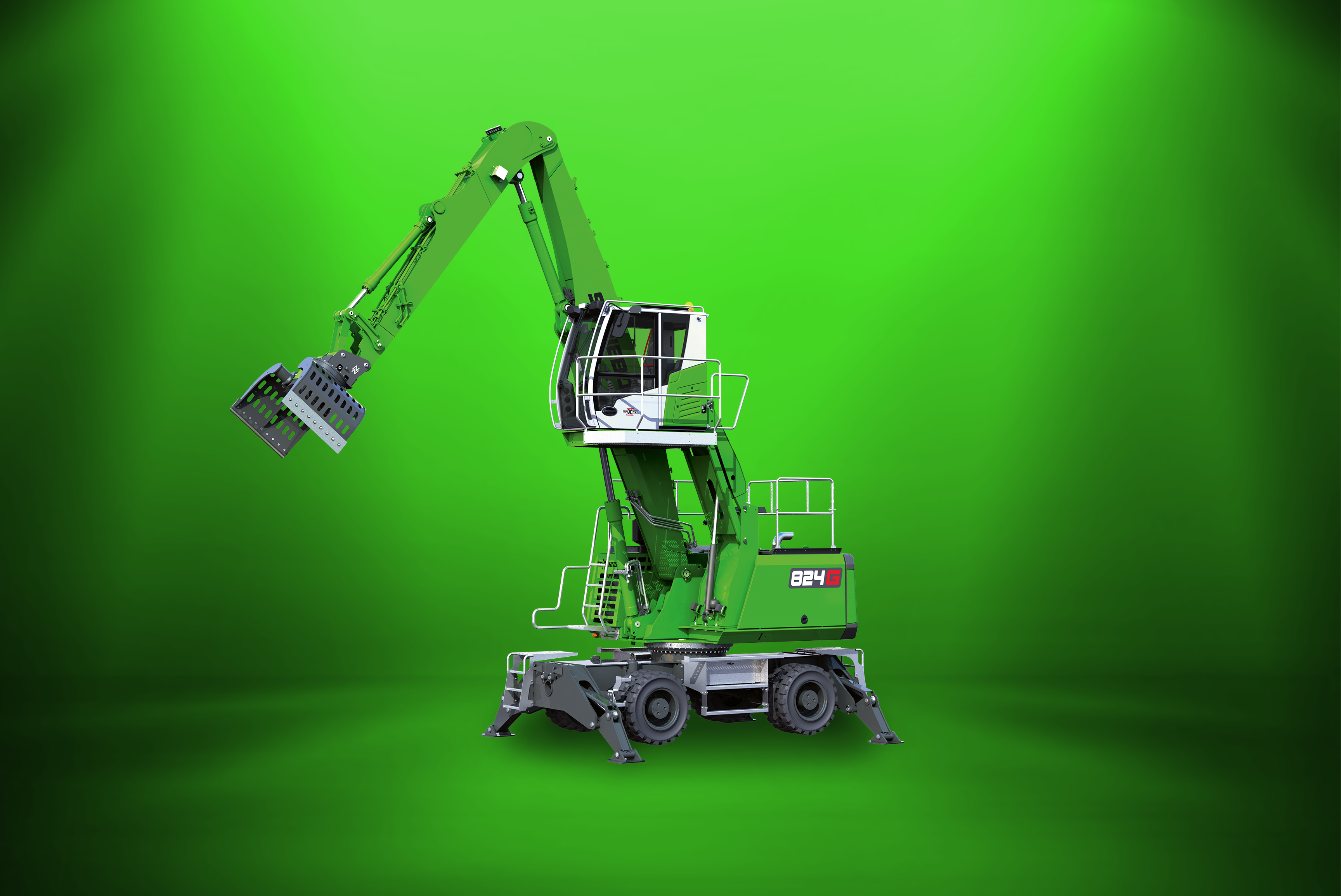 SENNEBOGEN 824G グラップル仕様(1/50)ゼネボーゲン 林業