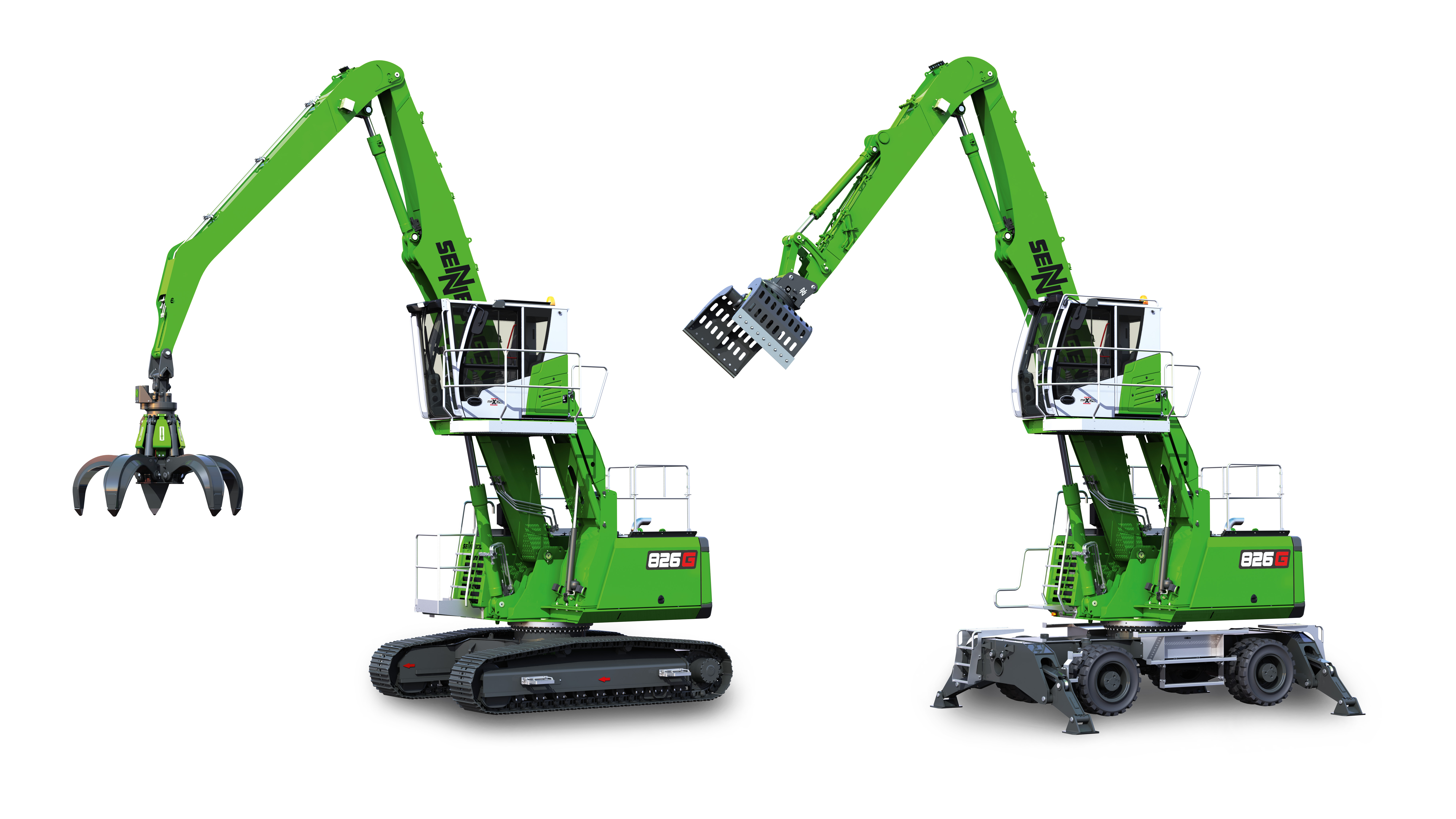 New 26 t material handler: SENNEBOGEN 826 G-Series