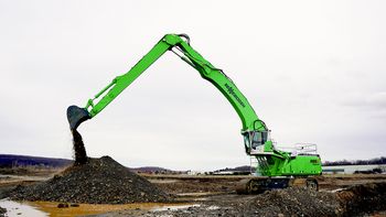 SENNEBOGEN 855 E Hybrid - Kiesgewinnung