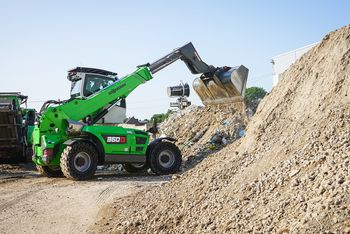recycling plant-360G telehandler