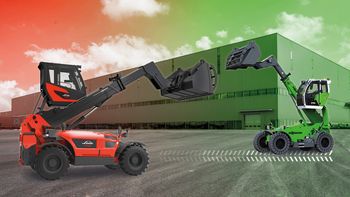 SENNEBOGEN-cooperation LINDE-Telehandler