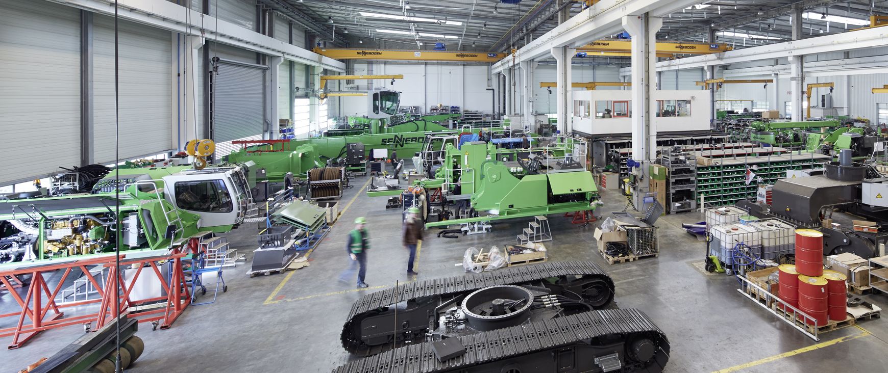 SENNEBOGEN Production plant Production plant 2 Straubing Manufacturing