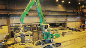 SENNEBOGEN 870 E Material handler Scrap handling Scrap Material handling Steelworks Steel