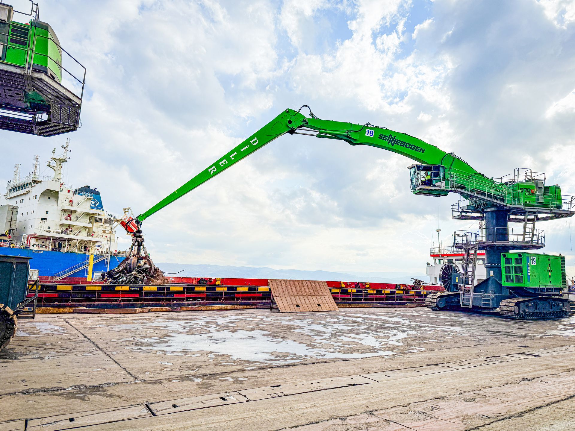Nine Port Machines in Continuous Operation