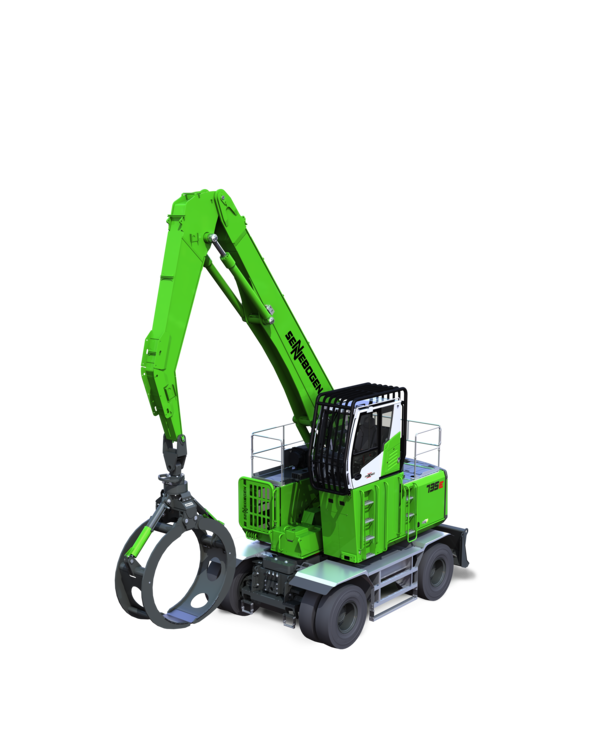 Green Efficiency Drive (GED), SENNEBOGEN hybrid drive technology_hybrid system with a mix of diesel and electric drive