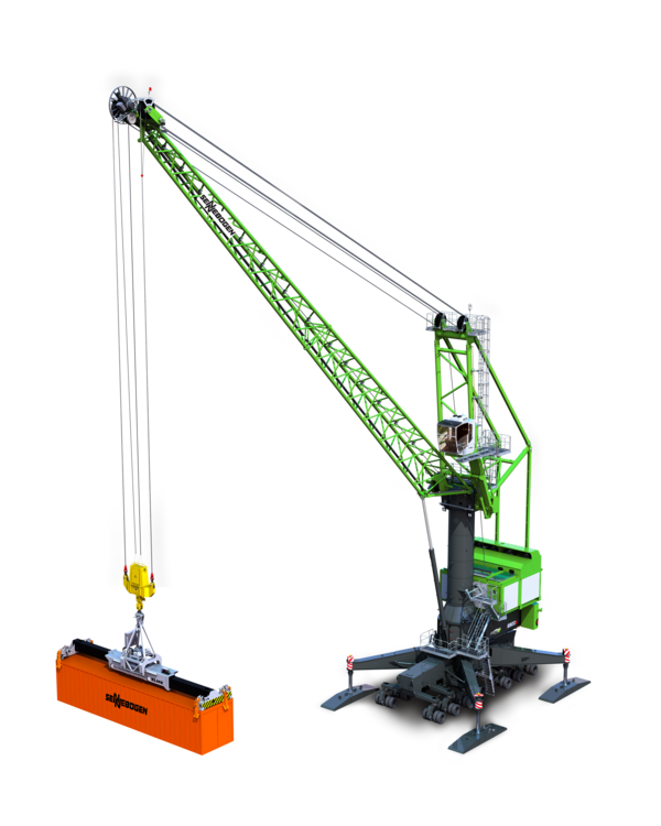 SENNEBOGEN harbor crane 