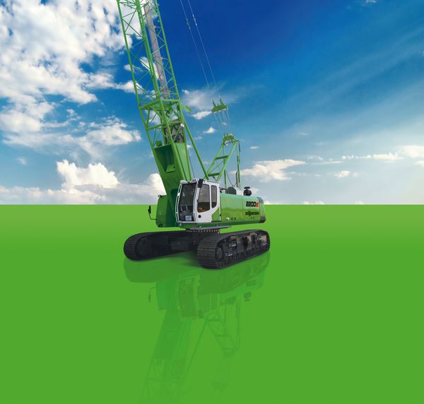 Download (RGB, 300 dpi) SENNEBOGEN 2200 E-Serie Raupenkran Raupe Raupenunterwagen