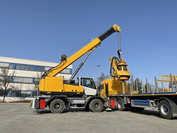 PICK AND CARRY CRANE, SENNEBOGEN 643, Industry, Bauer Schrobenhausen