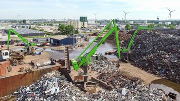 EMR Group: Setzt auf SENNEBOGEN Umschlagmaschinen