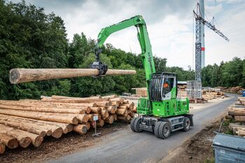  SENNEBOGEN Pick & Carry timber handling machine 723 E-series 
