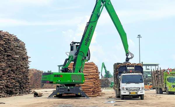 SENNEBOGEN 830 E - Timber handling