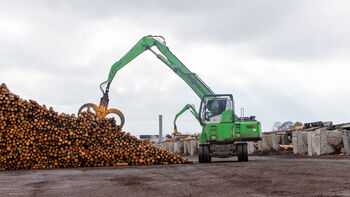 SENNEBOGEN Umschlagbagger 730 M Holzumschlag 