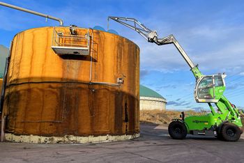 SENNEBOGEN 340 G with lifting hook