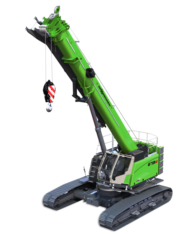 SENNEBOGEN telescopic crane 673