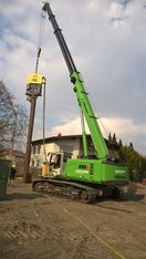 SENNEBOGEN 653 E Crawler Telescopic crane / Telecrane Pile wall construction