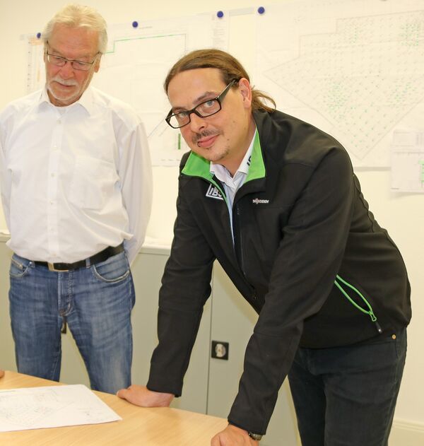 Lars Künnemann Trevi Spezialtiefbau GmbH, Walter Fischer and Florian Fischer IBS GmbH