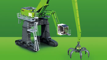 Produktneuvorstellung: SENNEBOGEN 870 E-Serie mit Green Hybrid Energierückgewinnung