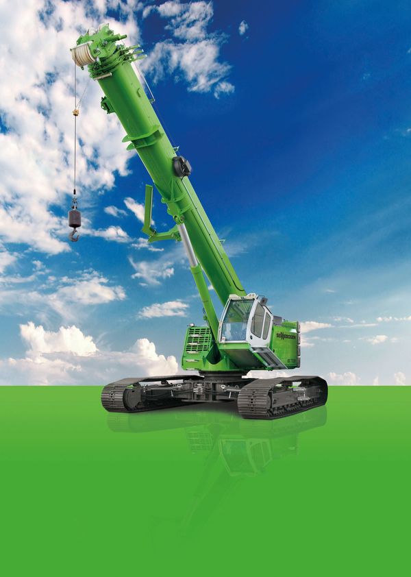 SENNEBOGEN 673 HD Raupenteleskopkran Raupentelekran Teleskopkran Telekran Raupe Raupenunterwagen
