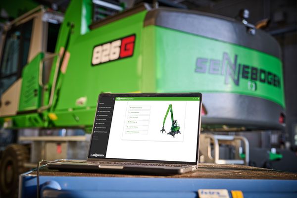 SENNEBOGEN digitaler Service-mySENNEBOGEN-Flottenmanagement