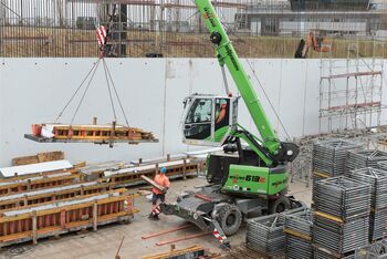 SENNEBOGEN 613 E Telecrane Above ground construction