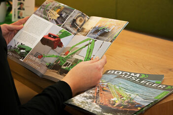 SENNEBOGEN customer magazine BOOM