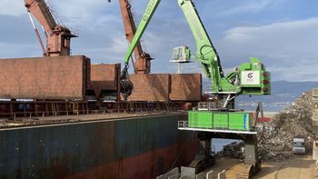 SENNEBOGEN 885 G Hybrid, port handling dredger, handling dredger