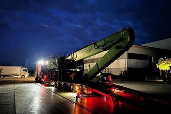 Maschinenstillstand_Seilkran fällt aus_SENNEBOGEN Mietmaschine