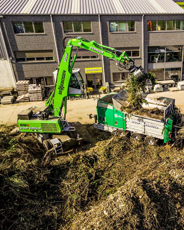 SENNEBOGEN Umschlagbagger 818 Mobil, Recyclingmaschine auch für Mietgeschäft
