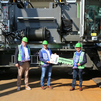 GRÖßTER SEILBAGGER DER WELT, SENNEBOGEN 6300, 300 t Seilbagger