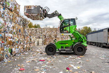 SENNEBOGEN 340 G series, 4 to telehandler with elevating cab