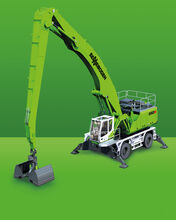 SENNEBOGEN 850 E material handling excavator for scrap handling and harbor 