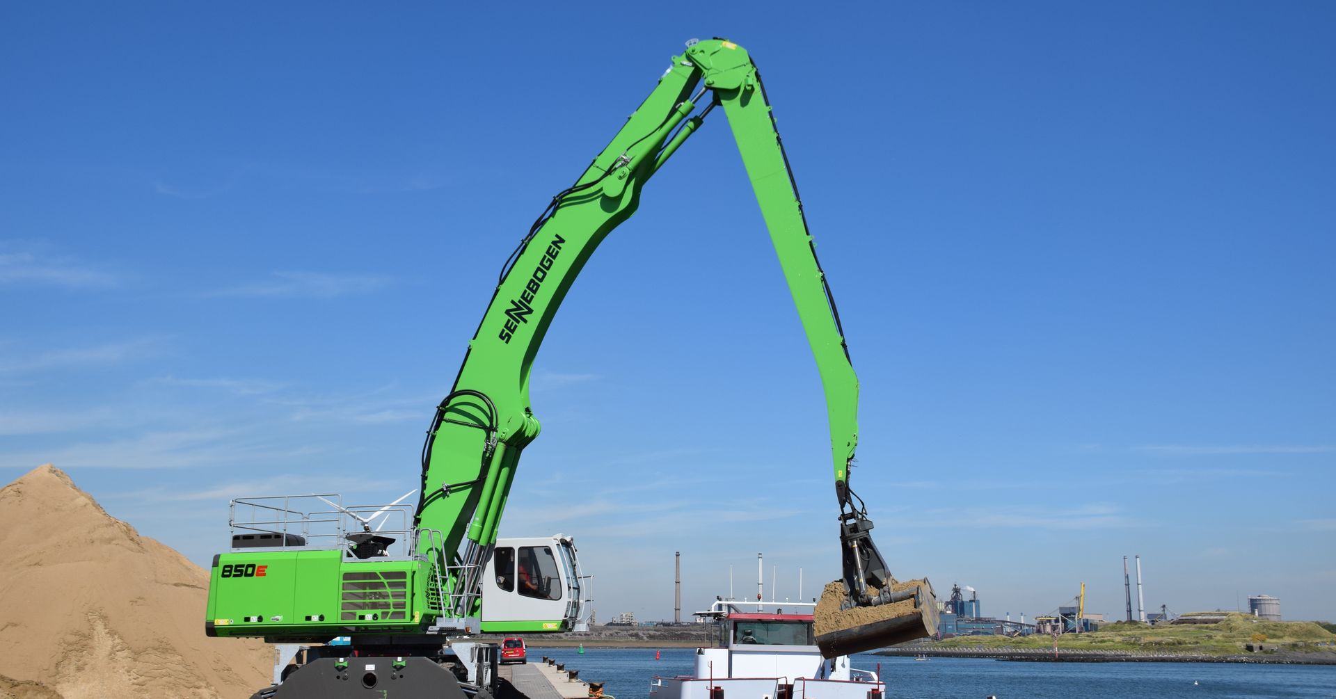 Handling Sand On A Large Scale: Spaansen B.V. using Green